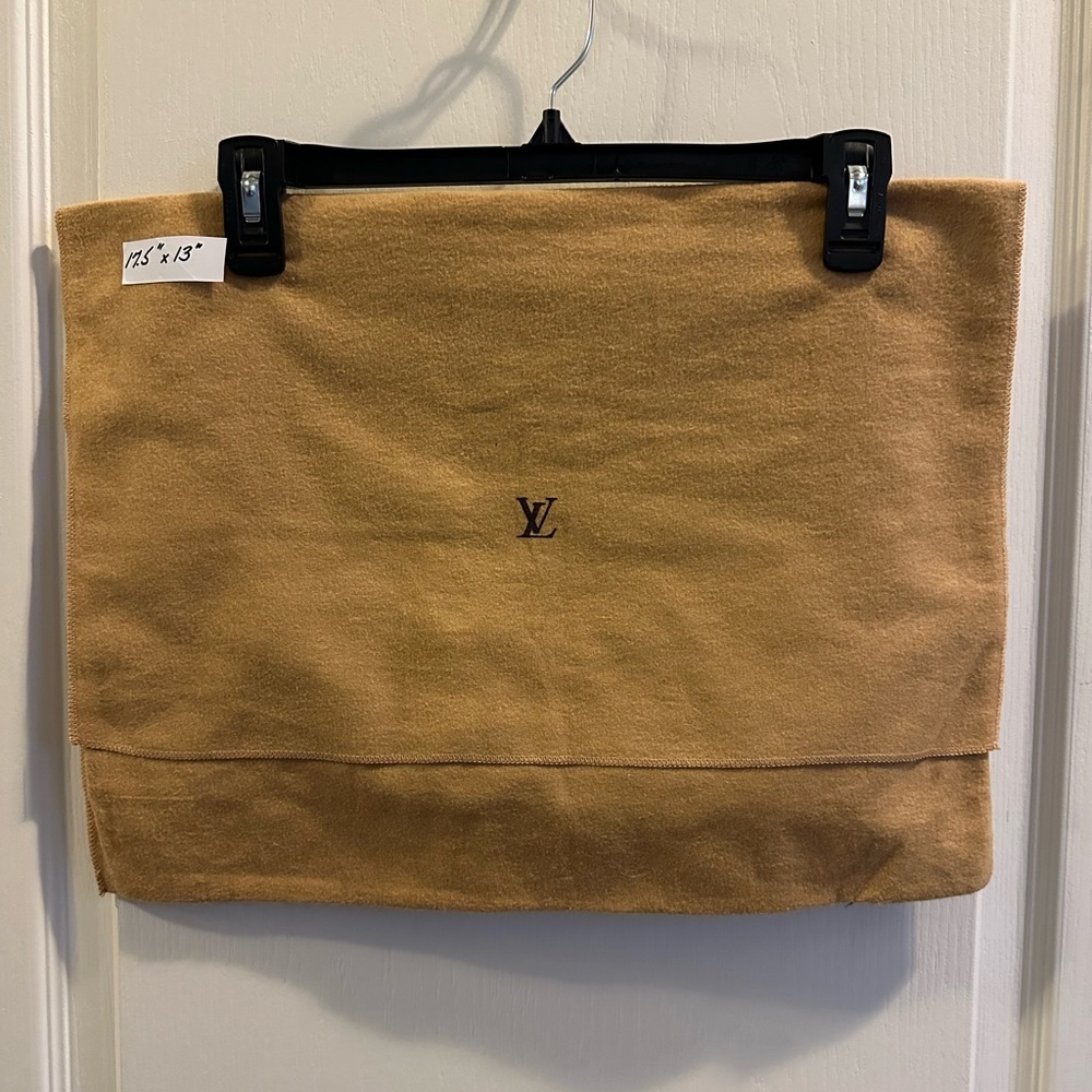 Louis Vuitton Flap Dust Bag - Medium Size 17.5” x 13” Authentic